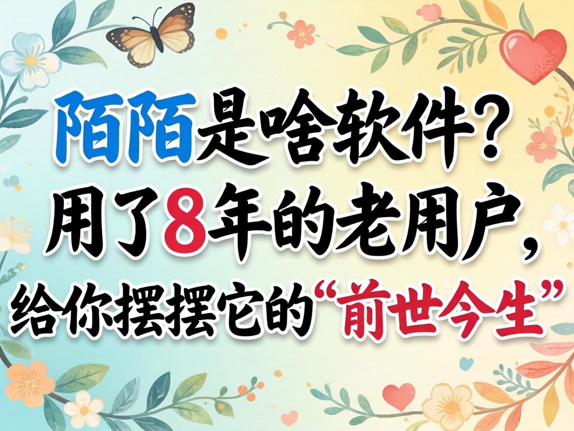 陌陌是啥软件?用了8年的老用户,给你摆摆它的“前世今生”