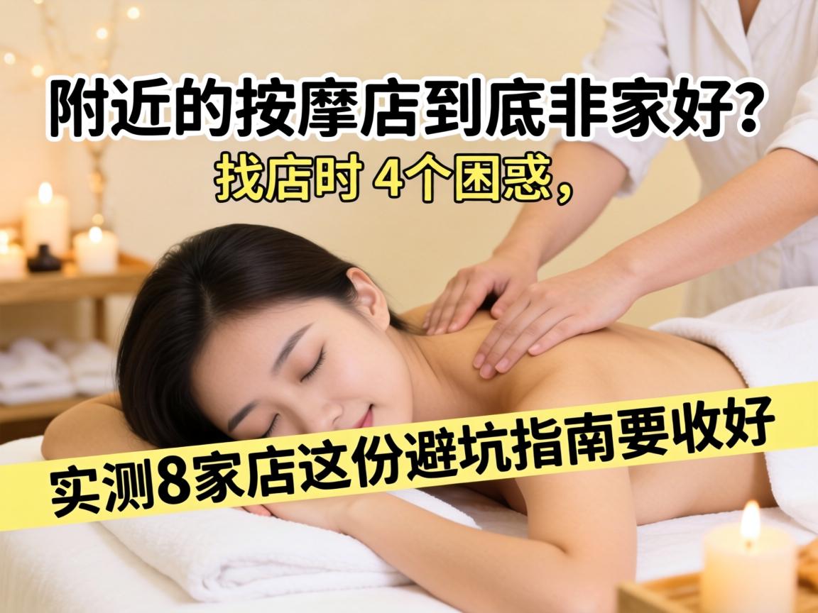 附近的按摩店到底哪家好？，找店时的4个困惑，实测8家店这份避坑指南要收好