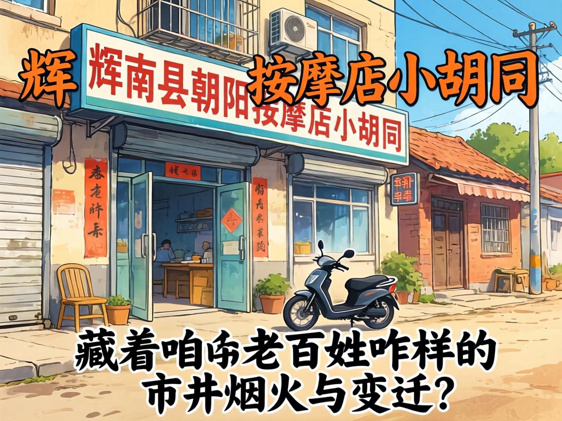 辉南县朝阳按摩店小胡同，藏着咱老百姓咋样的市井烟火与变迁？