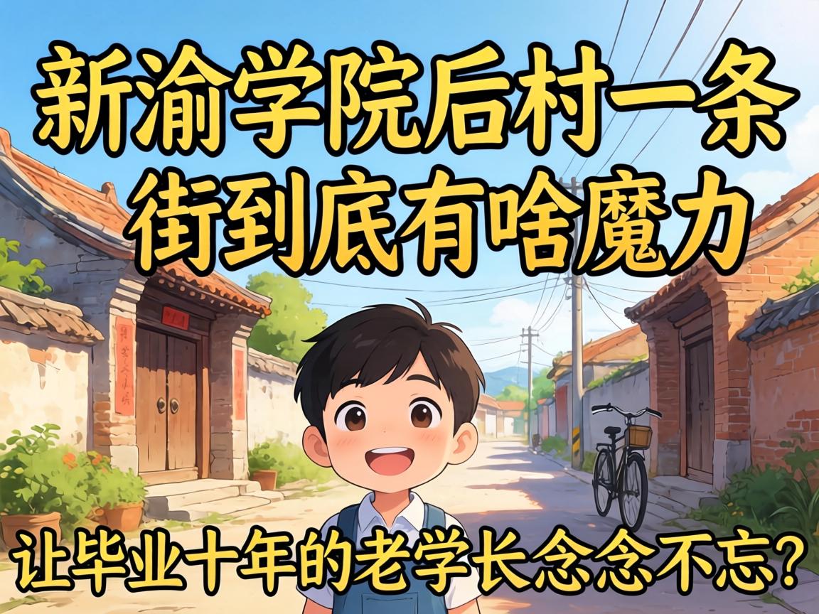 新余学院后村一条街到底有啥魔力,让毕业十年的老学长念念不忘?