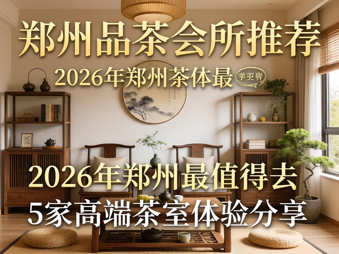 郑州品茶会所推荐：2026年郑州最值得去的5家高端茶室体验分享