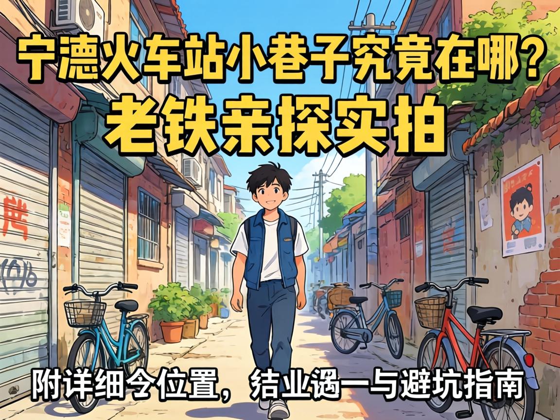 宁德火车站小巷子究竟在哪？老铁亲探实拍，附详细位置与避坑指南