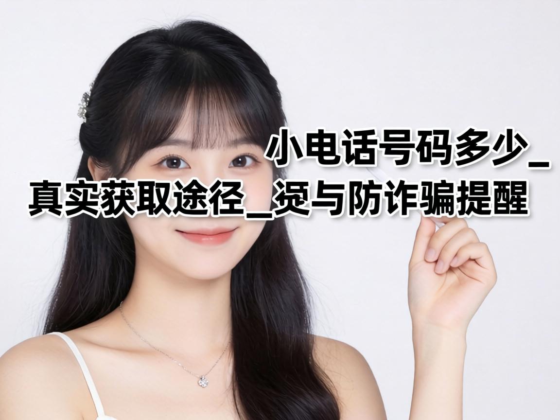 小姐姐的电话号码是多少_真实获取途径与防诈骗提醒