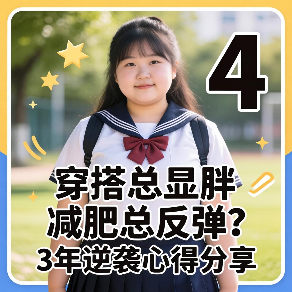 丰满的女学生4，穿搭总显胖、减肥总反弹？3年逆袭心得分享