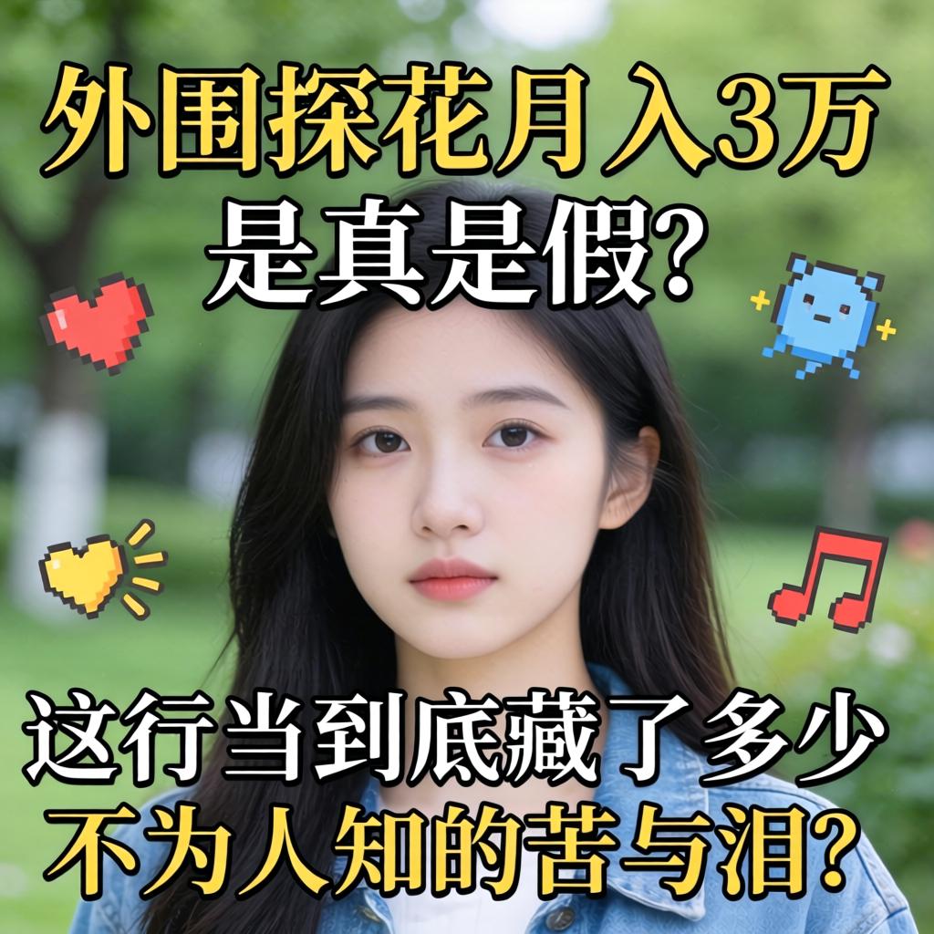 外围探花月入3万是真是假？这行当到底藏了多少不为人知的苦与泪？