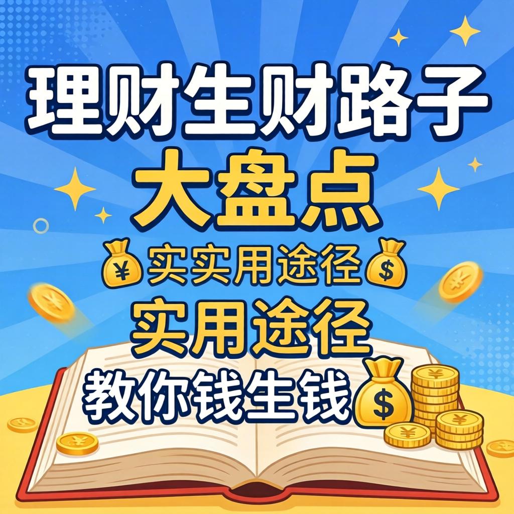 理财生财路子大盘点，实用途径教你钱生钱?